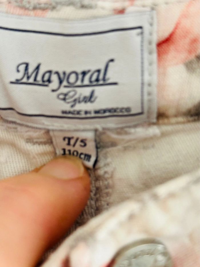 Pantalon fleurie Mayoral - photo numéro 5
