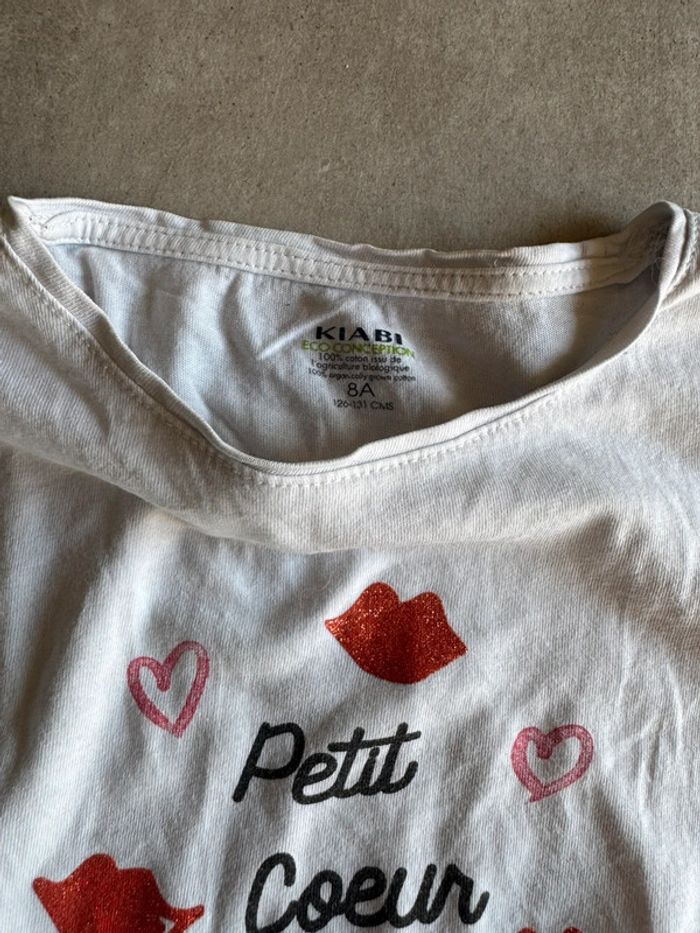 TEE shirt 8 ans kiabi - photo numéro 2