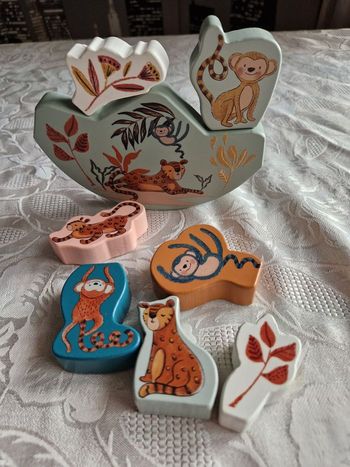 Jeu d'équilibre en bois Jalal Amadeus