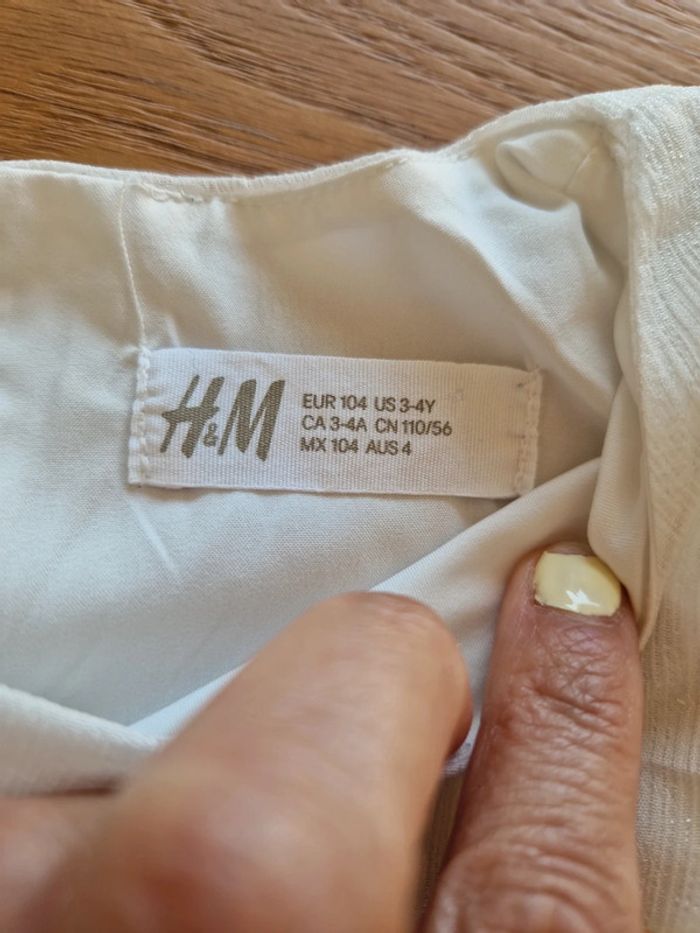 Blouse h&m 4ans - photo numéro 3