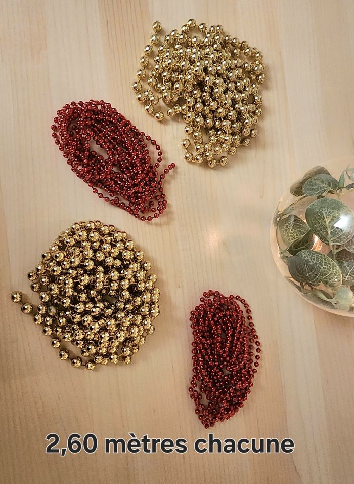 Lot de 4 guirlandes de perles - photo numéro 2