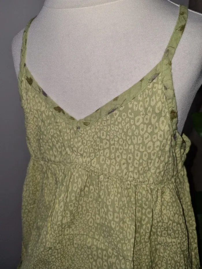 Débardeur tunique en coton léger IKKS 6 ans - photo numéro 3