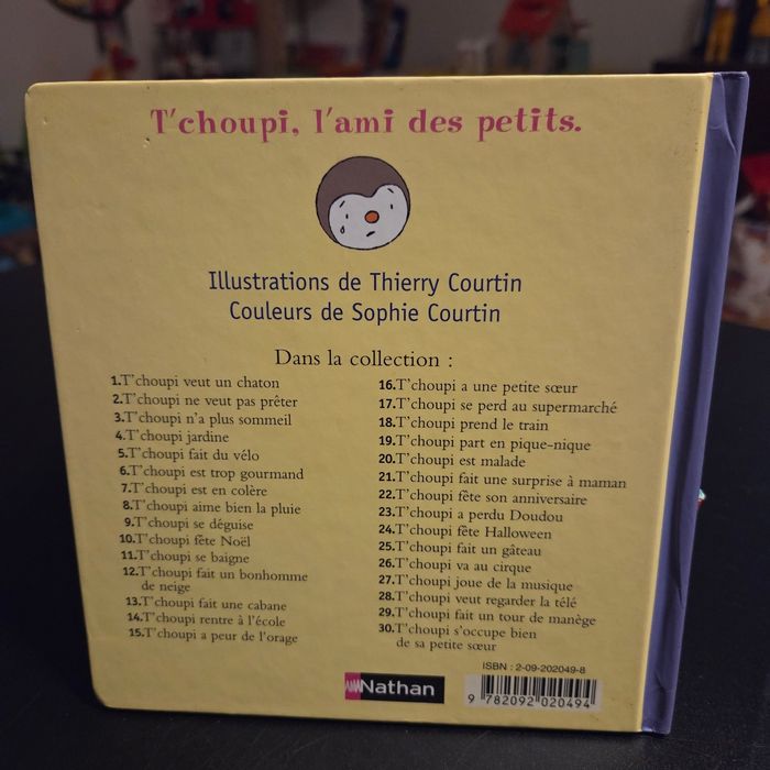 Livre enfant Nathan T’Choupi - photo numéro 3