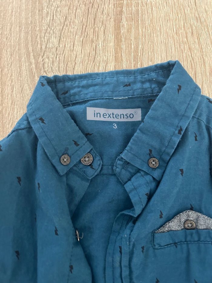 Chemise manche longue taille 3 ans - photo numéro 2