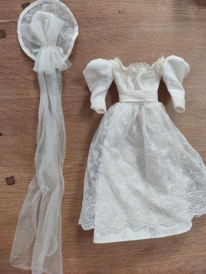 Robe de mariée barbie vintage