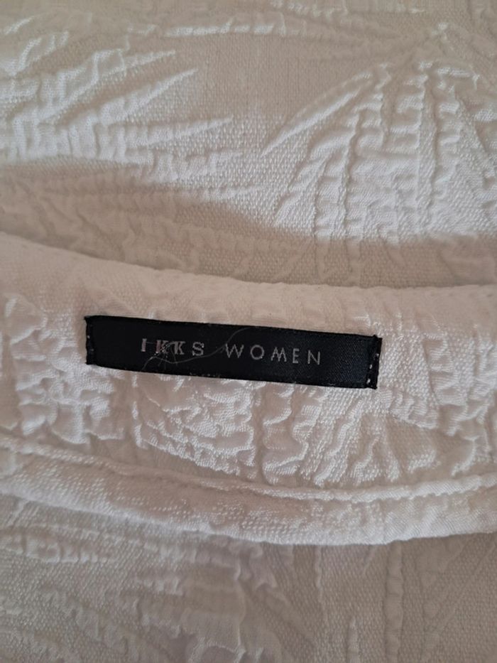 Ikks robe blanche été T.40 en tbe - photo numéro 13
