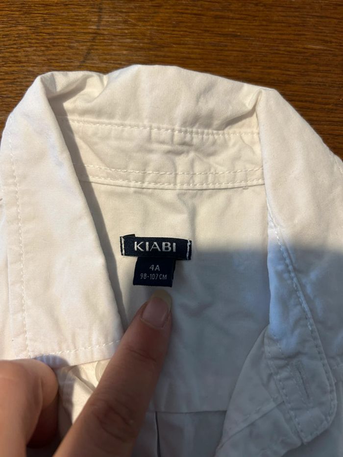 Chemise manche courte blanche - photo numéro 2