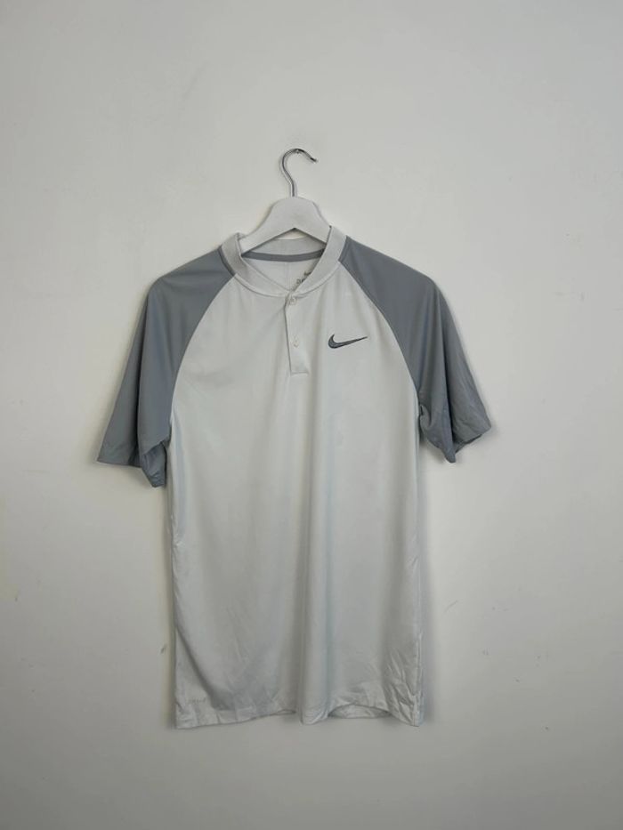 Polo Homme Nike Dri-FIT Noir & Gris S | Très Bon État | Confort & Performance | TN142