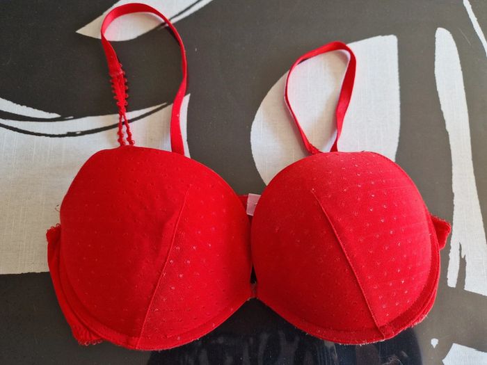 Soutien gorge soleil sucré rouge 90D