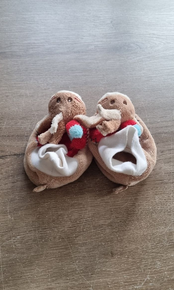 Chaussons Rennes de Noël 0-6 mois - photo numéro 4