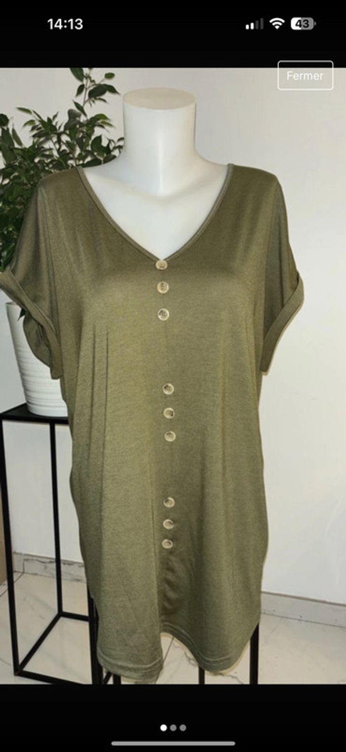 Top Haut tunique femme en excellent état taille XL