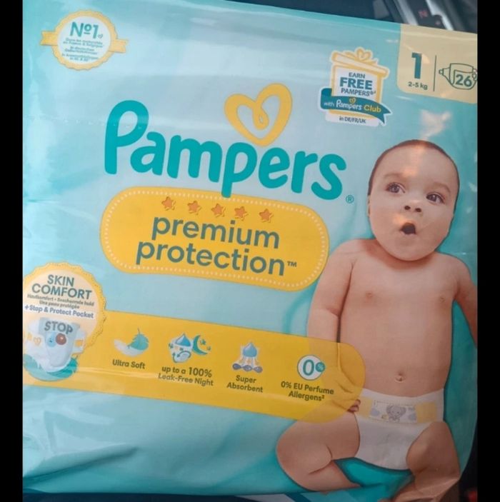 Pampers Platinum 1 26 langes neuf