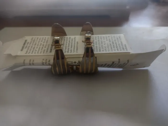 Paire Créole clips vintage - photo numéro 8