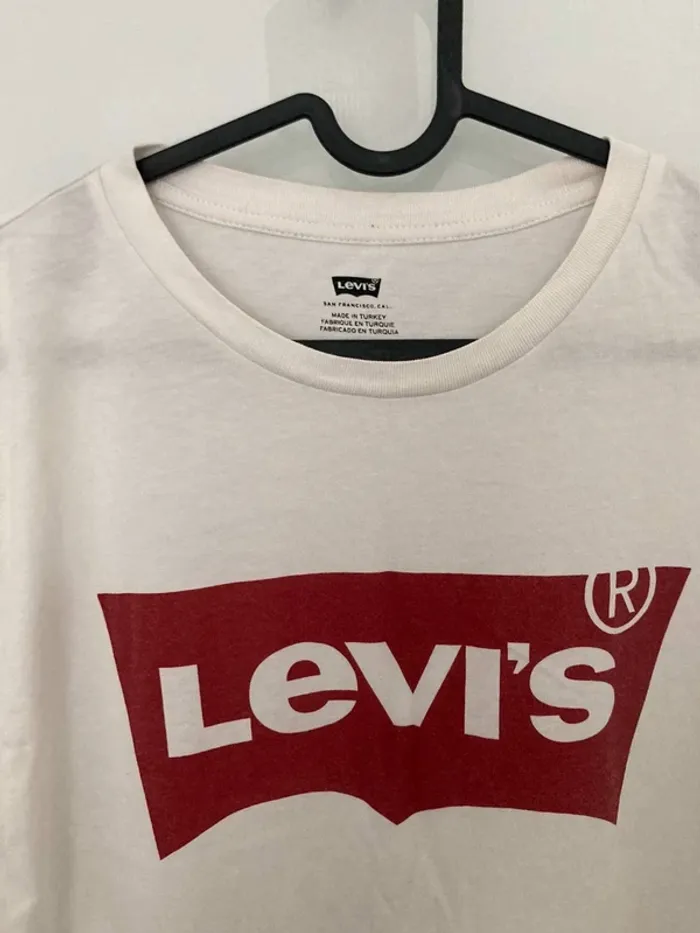 T-shirt Levis blanc femme - photo numéro 2