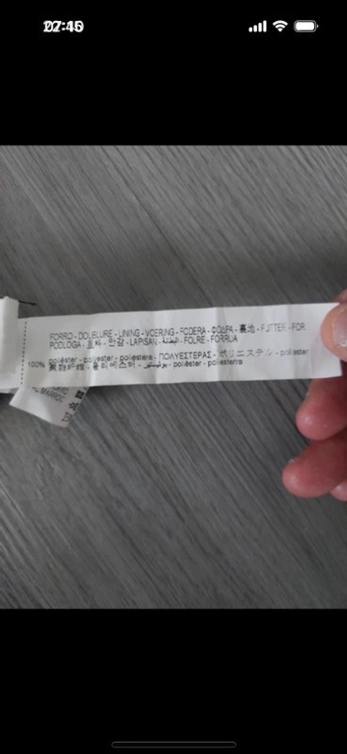 Robe avec doublure Zara taille M - photo numéro 5