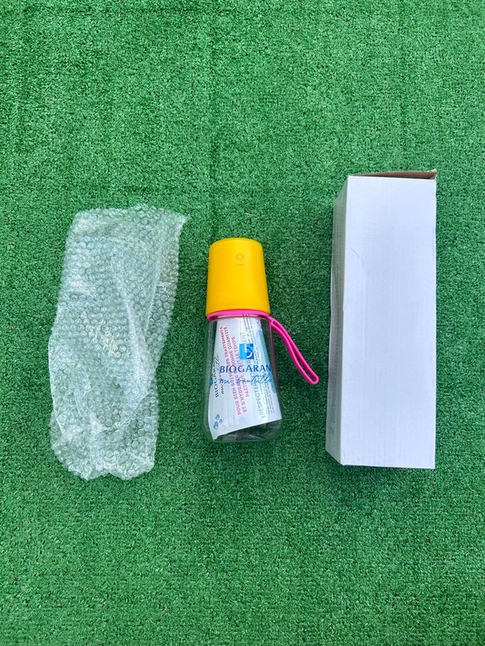 Bouteille Biogaran neuve – bouchon pilulier + gobelet – 400 ml - photo numéro 3