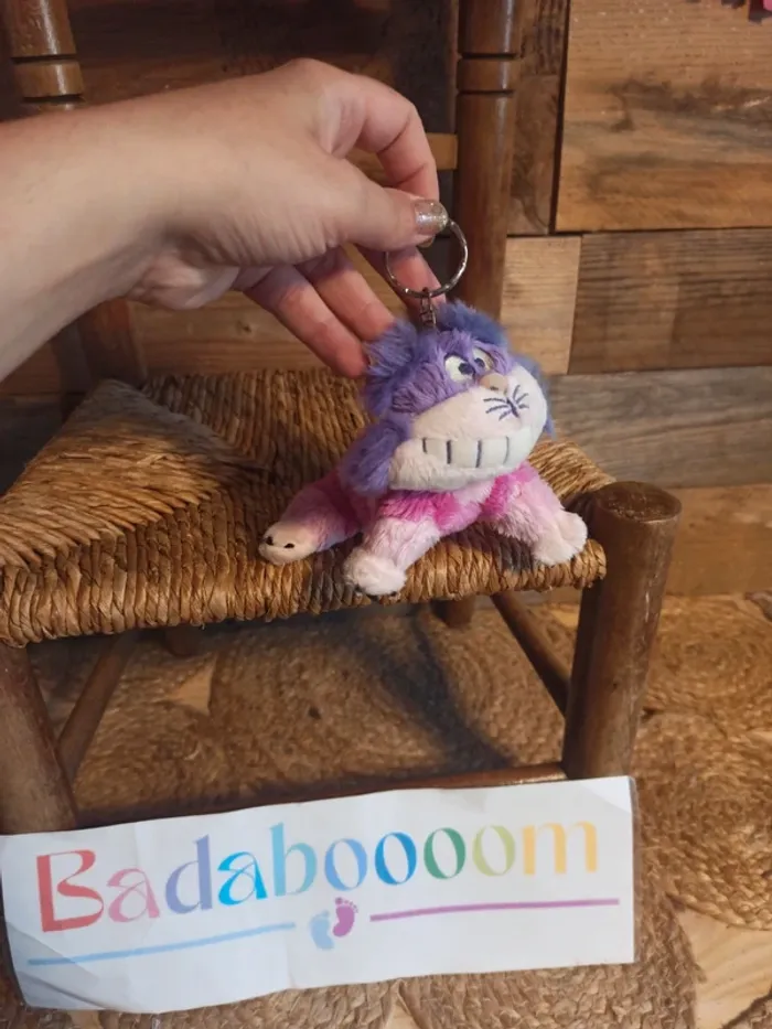 Peluche porte clef cheshire cat tbe - photo numéro 4