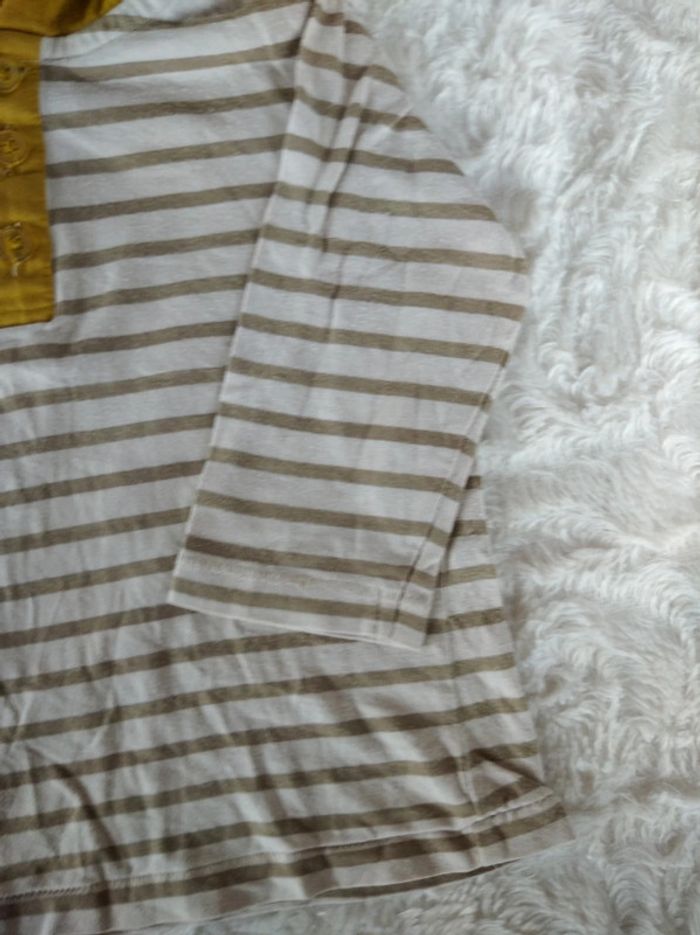 Tee shirt chemise manches longues polo avec capuche Garçon 18 mois Kid Kanaï 100% coton - photo numéro 4
