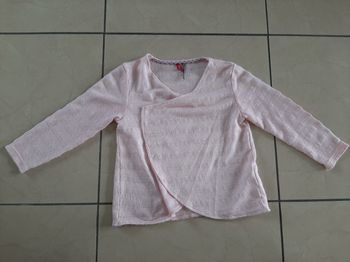 Gilet fin fille 4 ans