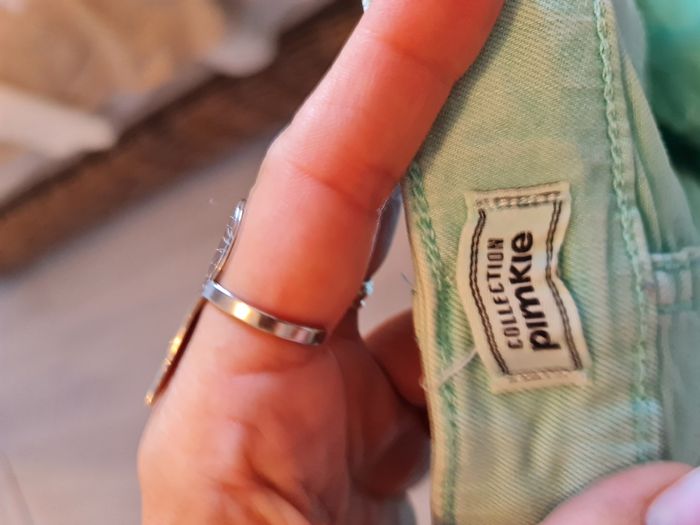 Jean skinny vert pâle Pimkie Taille 34 - photo numéro 6