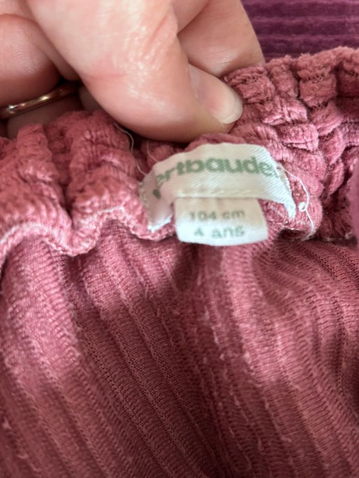 Robe salopette Vertbaudet 4 ans - photo numéro 4