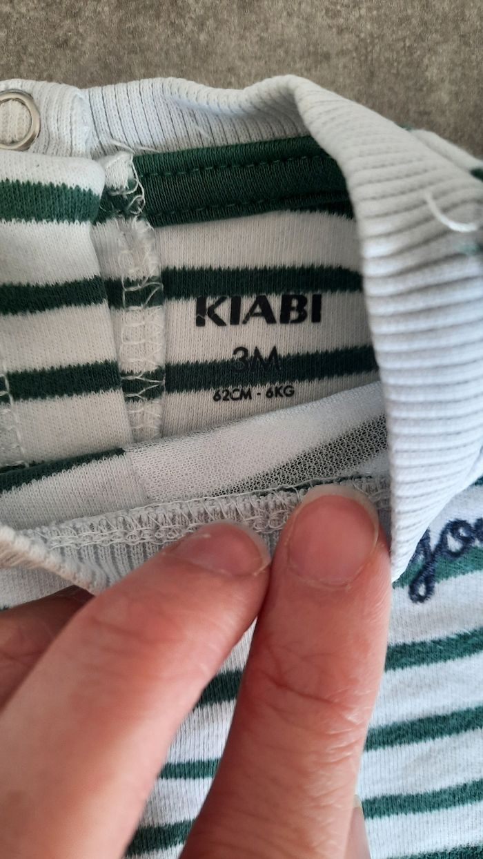 Jolie ensemble salopette 3 mois - photo numéro 6