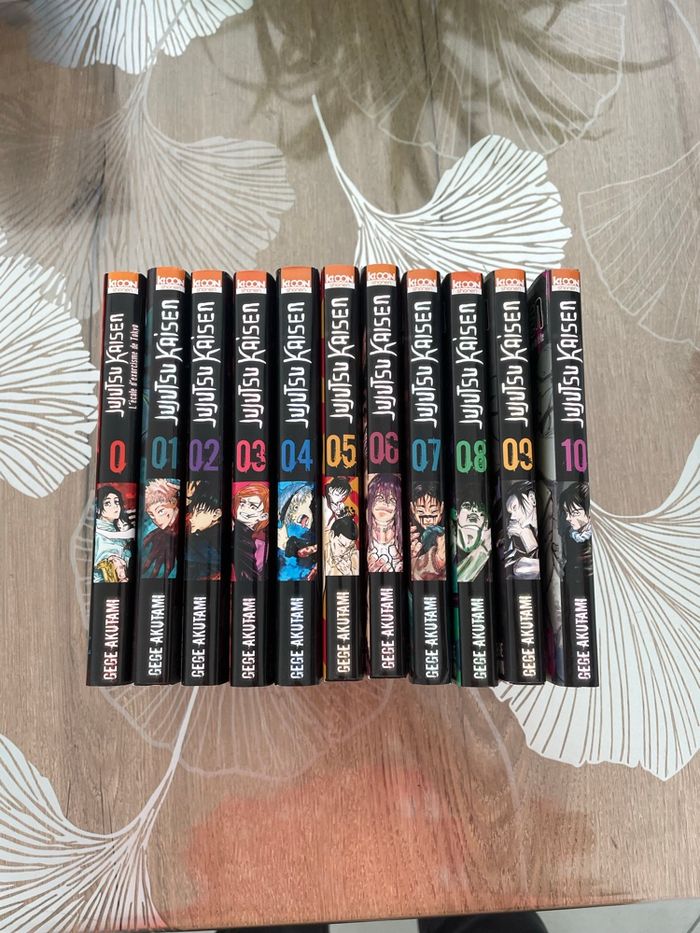 Lot manga jujutsu kaisen tome 0-10 - photo numéro 4