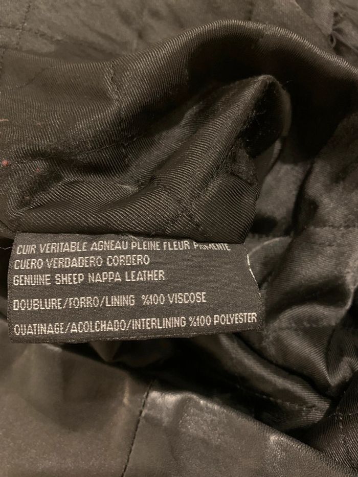 Manteau cuir véritable d’agneau - photo numéro 15