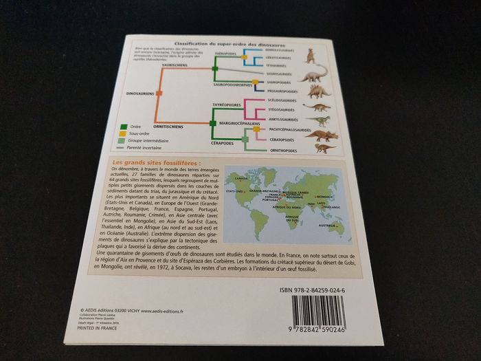 Livret Guide enfant - les dinosaures - photo numéro 4