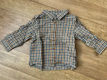 Chemise à carreaux tape à l’œil 18M