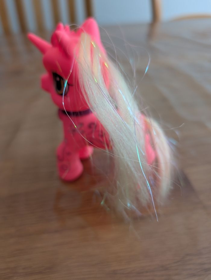 Jouet poney licorne environ 10 cm - photo numéro 6