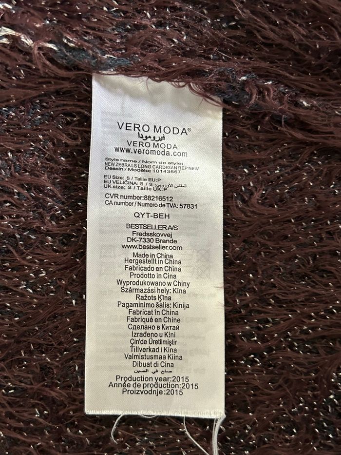 Cardigan tout doux mi long Vero Moda taille S jamais porté - photo numéro 10