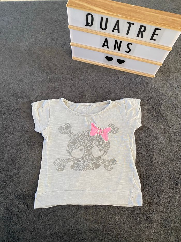 Tee shirt MC 4 ans