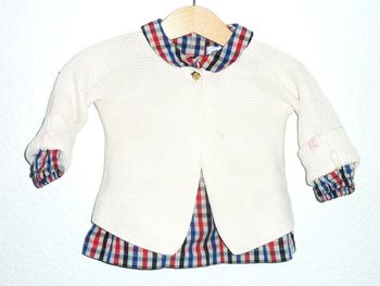 Ensemble Petit Bateau 12 mois