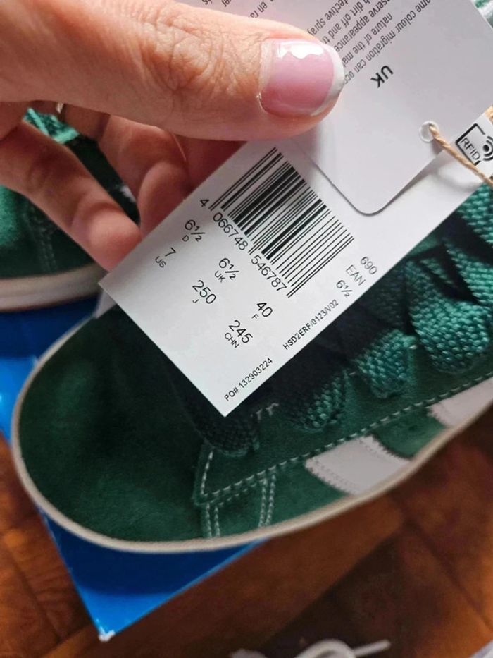 Adidas Campus 00s dark green Taille 40 - photo numéro 5