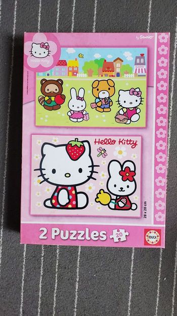 Puzzles 20 pièces Hello Kitty