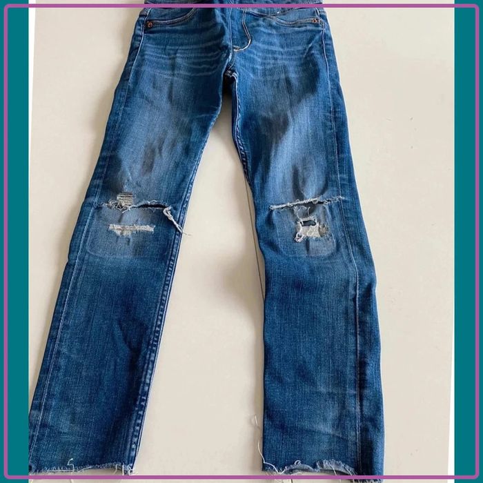 🌟🌟jeans fille trouée 122 cm 🌟🌟