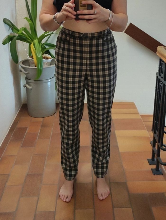 Pantalon à carreaux Breal - photo numéro 4