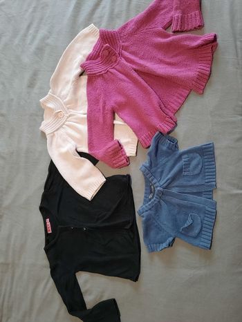 Lot 4 gilet 4 ans
