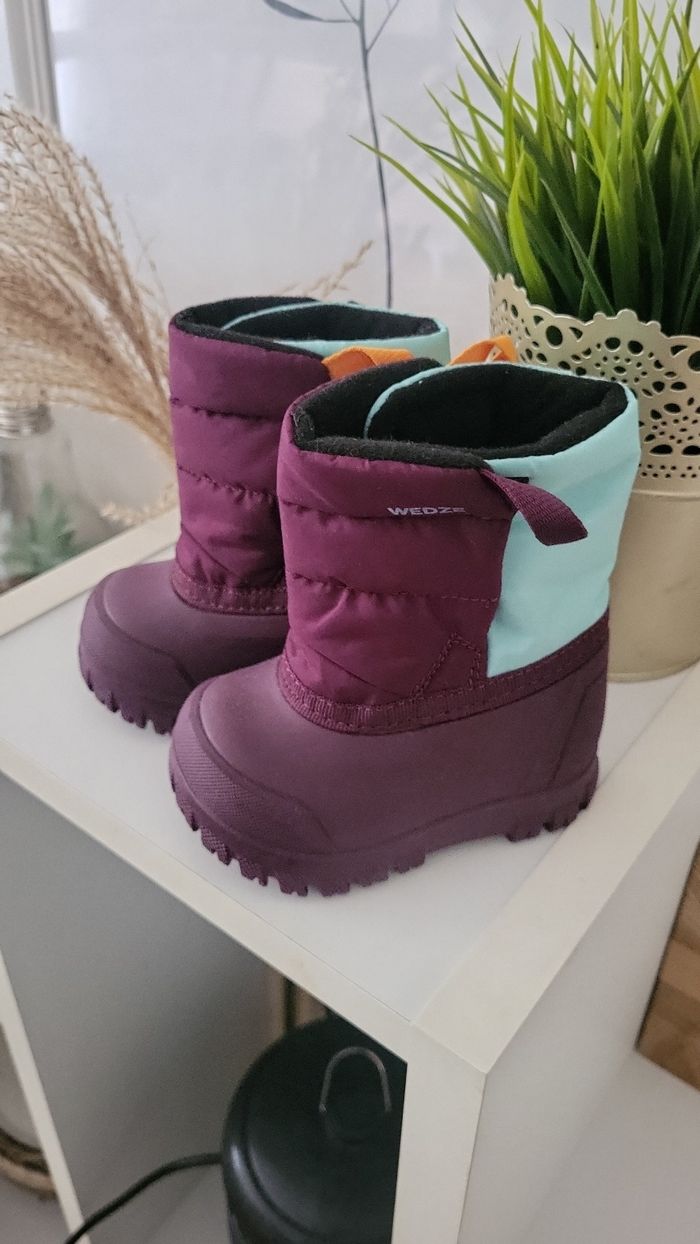 Bottes de neige  fille taille 18/19