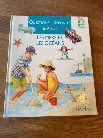 Livre Questions réponses Les mers et les océans