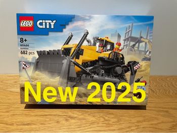 Lego City 60466 Le bulldozer jaune