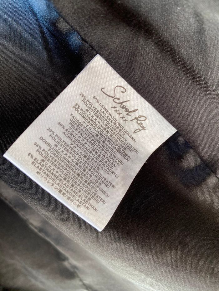 Beau manteau mi long School Rag T1 - photo numéro 10