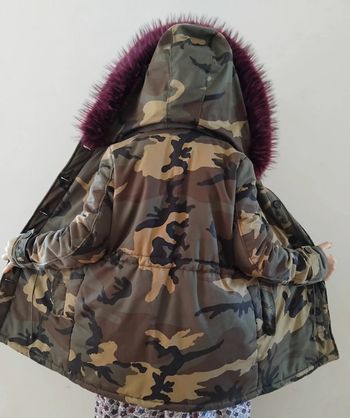 Parka camouflage neuf femme taille 3 (38/40)