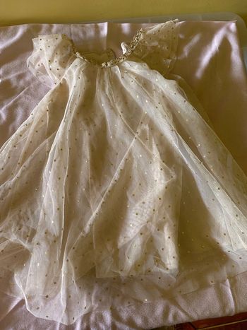 H&M magnifique robe dorée 92