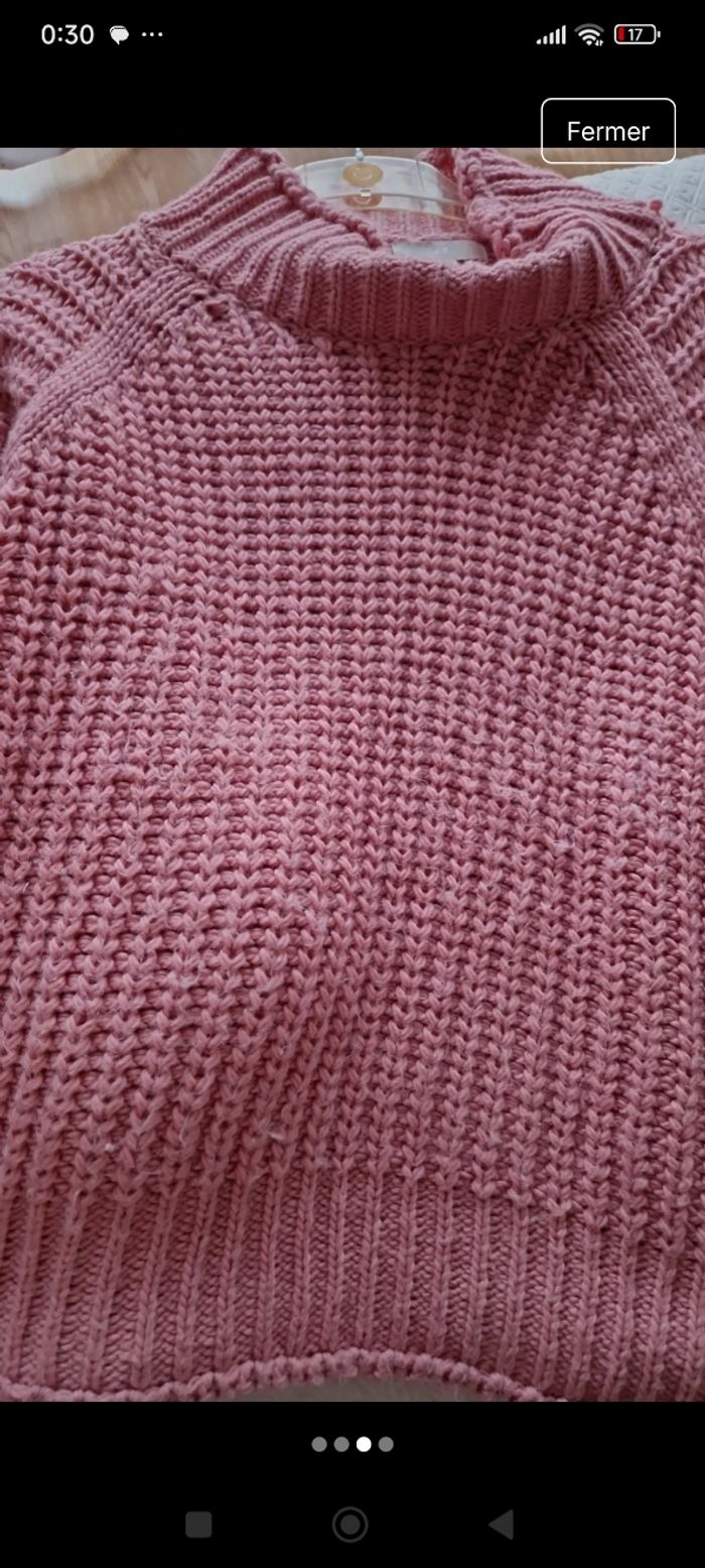 Pull rose - photo numéro 3