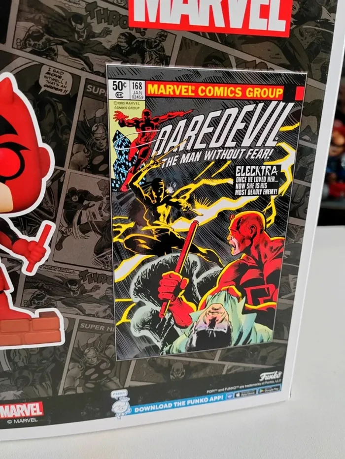 Figurine POP Daredevil + Comics n°41 / Marvel, Comic Covers - photo numéro 3