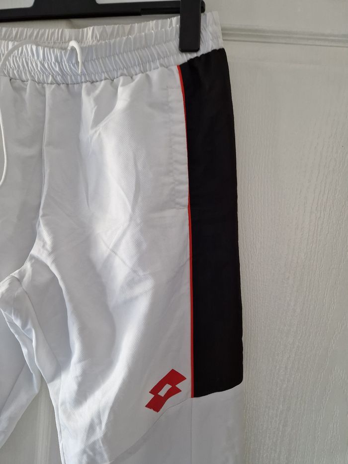 Bas pantalon jogging blanc taille L - photo numéro 2