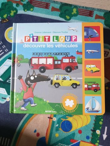 Livre puzzle p'tit loup