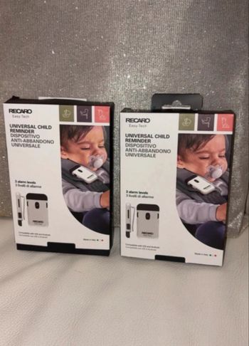 RECARO - Lot de 2 Dispositifs Anti-Abandon Easy-Tech - Neuf